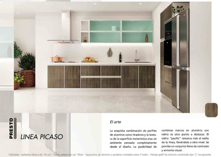 Mueble de Cocina Linea Picaso