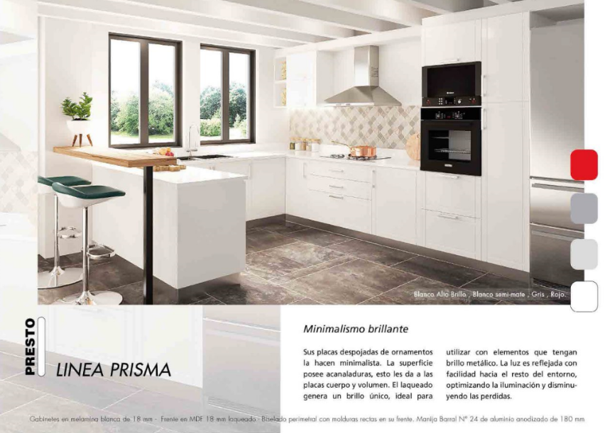 Mueble de Cocina Linea Prisma